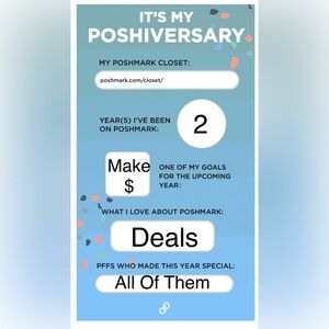 My Poshiversary